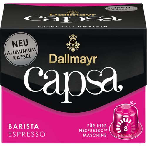 Kaffeekapsel capsa Espresso, Dallmayr