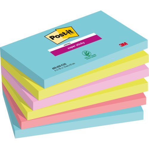 Post-it® Super Sticky Notes Cosmic Collection