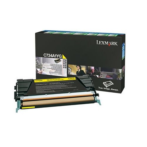 Toner LEXMARK C734A1YG