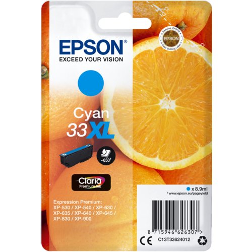 Inkjet-Patrone EPSON C13T33624010