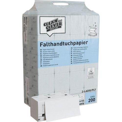 Falthandtuch SMA 200, Clean and Clever