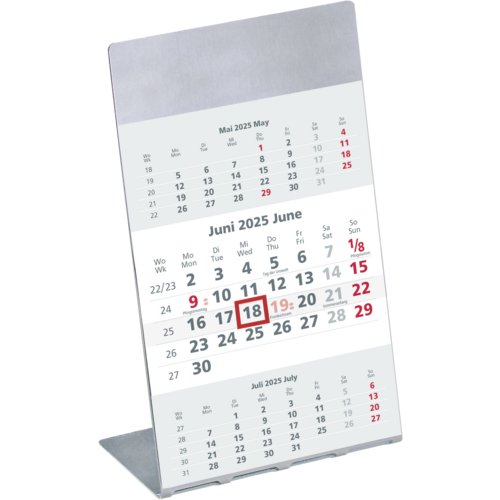 Ersatzkalendarium für Aufstellkalender 980, ZETTLER Kalender
