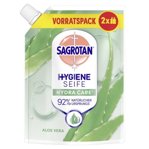 Hygiene-Seife Aloe Vera, Nachfüllbeutel