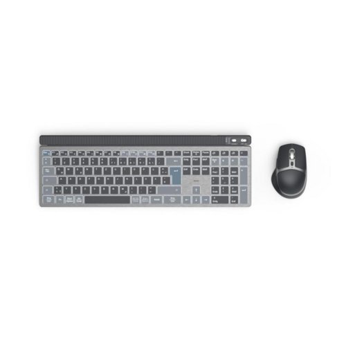 Multi-Device-Tastatur-Maus-Set "WKM-750", kabellos