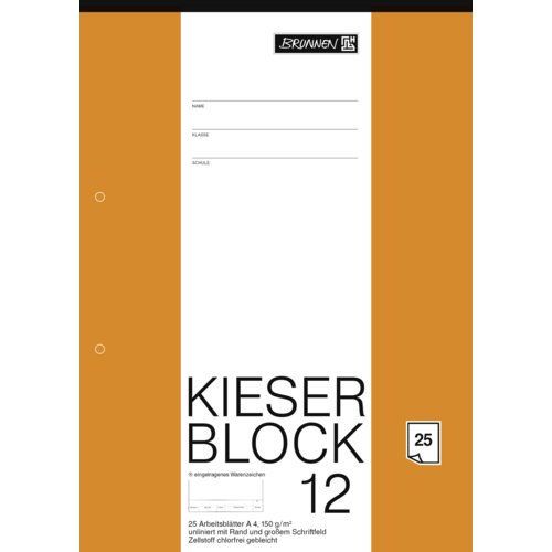 Zeichenblock KIESER A4