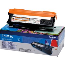 Toner TN328, 6000, Gruppe TN-328C, Deckung 5%, cyan