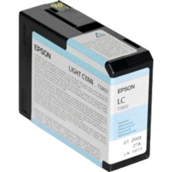 Inkjetpatrone T580, für Stylus Pro 3800/3880, Gruppe T5805, cyan hell