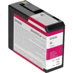 Inkjetpatrone T580, für Stylus Pro 3880, Gruppe T580B, magenta hell