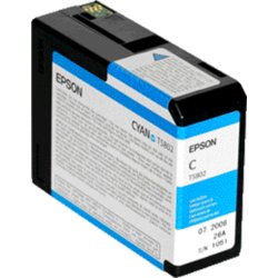 Inkjetpatrone T580, für Stylus Pro 3800/3880, Gruppe T5802, cyan