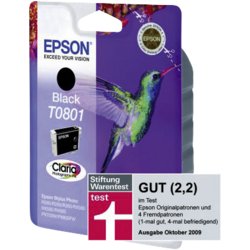 Inkjetpatrone T080, Gruppe T0801, schwarz