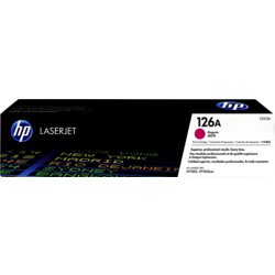 HP Toner 126A, Deckung 5%, magenta