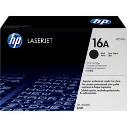 Toner 16A, für LaserJet 5200, 12000, Deckung 5%, schwarz