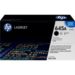 HP Toner 645A, für Color LaserJet 5500 Serie; 5550 Serie, 13000, schwarz