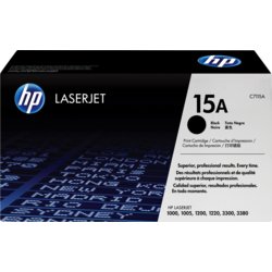 HP Toner 15A, für LaserJet 1200, 1200 n, 1220, 3300, 3320, 3380, 2500, schwarz