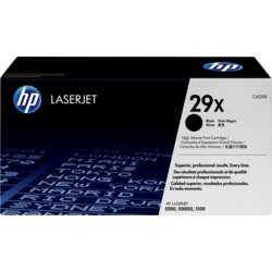 HP Toner 29X, für LaserJet 5000, 5100, 10000, Deckung 5%, schwarz