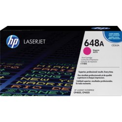 HP Toner 648A, für Color LaserJet CP-4025/4525, 11000, Deckung 5%, magenta