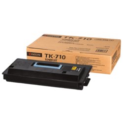 Toner-Kit TK-710K, 40000, Deckung 5%, für Gerätetyp Laserdrucker, schwarz