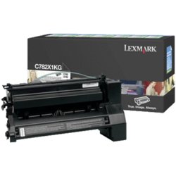 Toner C782X, für C-782DN/782DTN/782N/X-782e MFP, 15000, Deckung 5%, schwarz