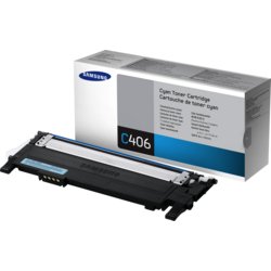 Toner CLT-406S, Deckung 5%, cyan