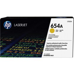 HP Toner 654A, gelb