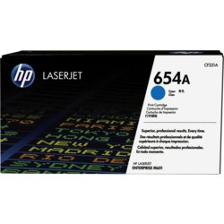 HP Toner 654A, cyan