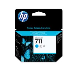 HP Inkjet-Patrone 711, Inhalt 29ml, für HP Designjet T120/T520, cyan