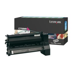 Lasertoner, Deckung 5%, magenta