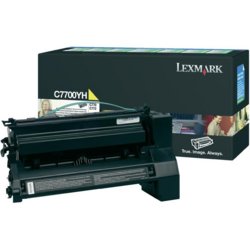 Lasertoner, Deckung 5%, gelb