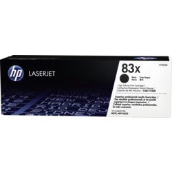 HP Toner 83X, 2200, Deckung 5%, schwarz