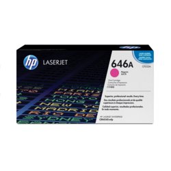 HP Toner 646A, für Color LaserJet Enterprise CM-4540, 12000, magenta