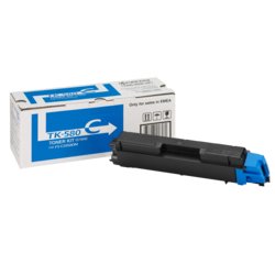 Toner-Kit TK-580, für FS-C5150DN, FS-C5100DN; ECOSYS P6021cdn, cyan