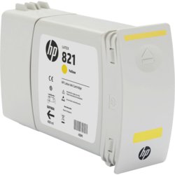 HP Tinten für Latex Drucker 115, für HP Latex 115, Gruppe 821A, gelb