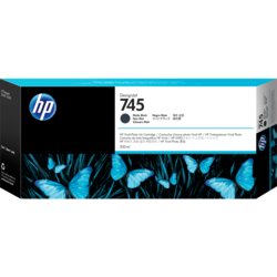 HP Inkjetpatrone 745, Inhalt 300ml, für Z2600, Z5600, schwarz matt