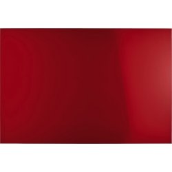 Design-Glasboard, magnetisch, Tafelbreite 150cm, Tafelhöhe 100cm, intensiv-rot