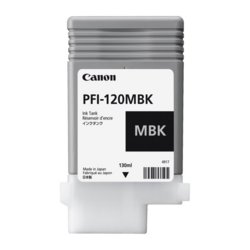 Inkjetpatrone PFI 120, Inhalt 130ml, für IPF TM-200/300, mattschwarz