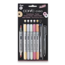 Copic Marker Ciao 5+1 Set, Strichstärke 3mm, nachfüllbar ja, Pastellfarben