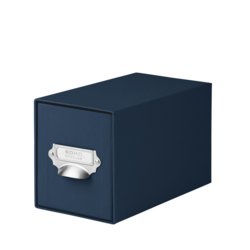 S.O.H.O Schubladenbox mit Griff, 143mm breit, Tiefe 261mm, 158mm hoch, navy