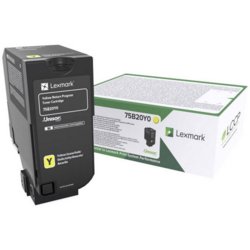 Toner 75B20, 10000, für Gerätetyp Laserdrucker, gelb