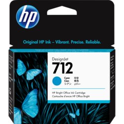 HP Inkjetpatrone 712, für DesignJet T230, T250, T630, T650, cyan