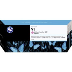 Inkjetpatrone HP 91, für Designjet Z6100/6100PS, magenta hell