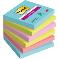 Post-it® Super Sticky Notes Cosmic Collection, 76mm breit, 76mm hoch