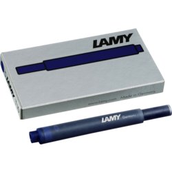 Tintenpatrone LAMY T10, löschbar ja, Inhalt der Packung 5, blau-schwarz