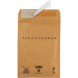 Papierpolstertasche SUMO®, 50.1g, Fenster nein, HK, natron braun