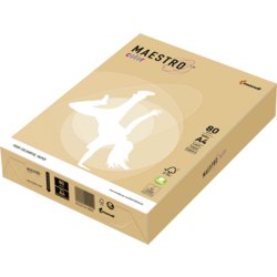 Kopierpapier intensivfarben, DIN A4, 80g/m², Papier holzfrei, ECF, gold