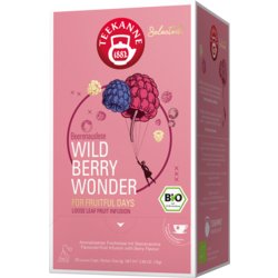 Bio Tee Selected Luxury Cub, Inhalt 75g, Wild Berry Wonder, Packung mit 25