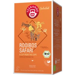 Bio Tee Selected Luxury Cub, Inhalt 50g, Rooibos Safari, Packung mit 25