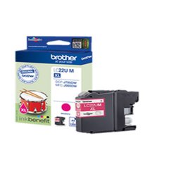 Inkjetpatrone-LC22U, für DCP-J785DW; MFC-J985DW, 1200, magenta