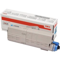 Toner 464906, für MC563dn, MC563dnw, MC573dn; OKI C532dn, 542dn, 6000, cyan