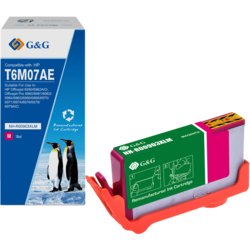 Inkjetpatrone für HP, Kompatibel mit Original 903XL, 825, magenta