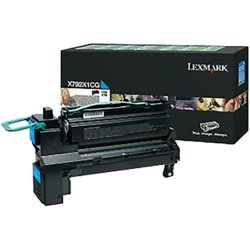 Toner X792, 20000, Deckung 5%, cyan